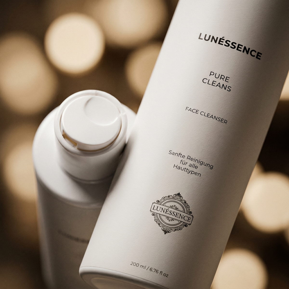 PURE CLEANS — Face Cleanser Anwendung